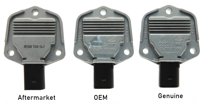 Aftermarket vs OEM vs Genuine Part