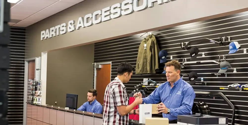 Buy genuine parts at the dealership