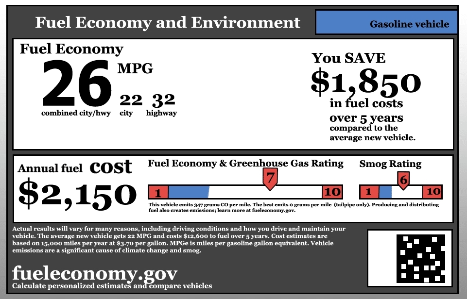 Choose your vehicle to get better gas mileage