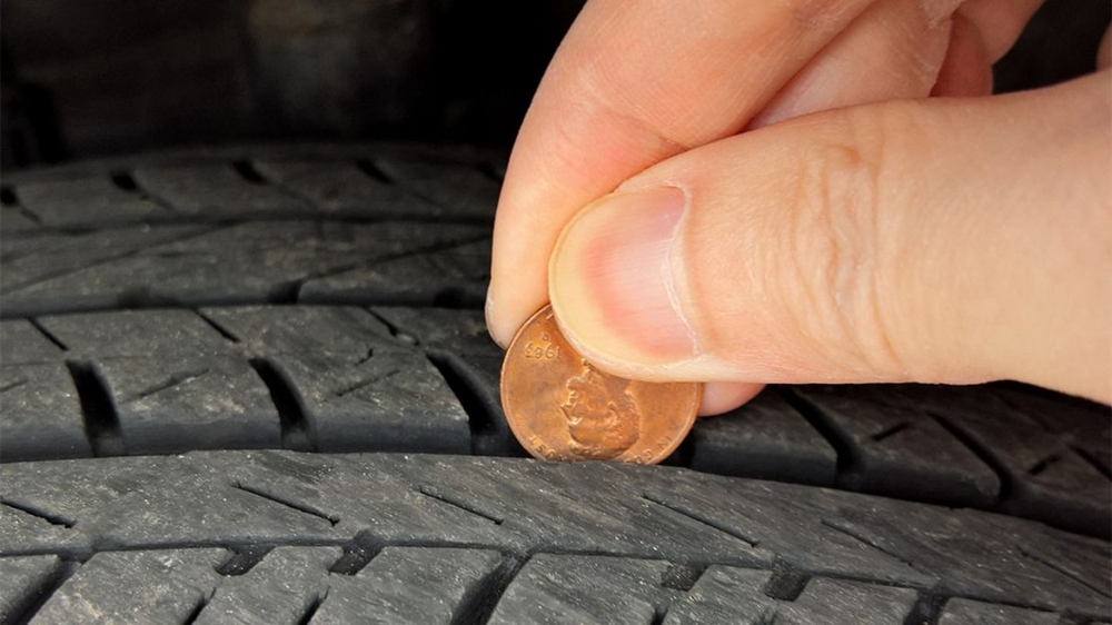 Penny Test to Check Tire Wear