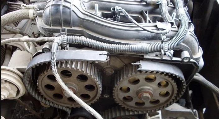 Torn Timing Belt Needs to Be Replaced