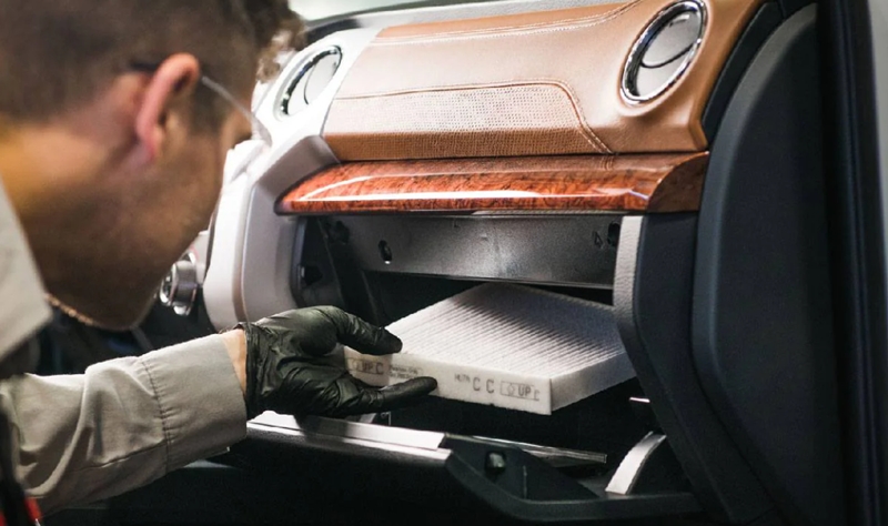 Cabin air filter replacement