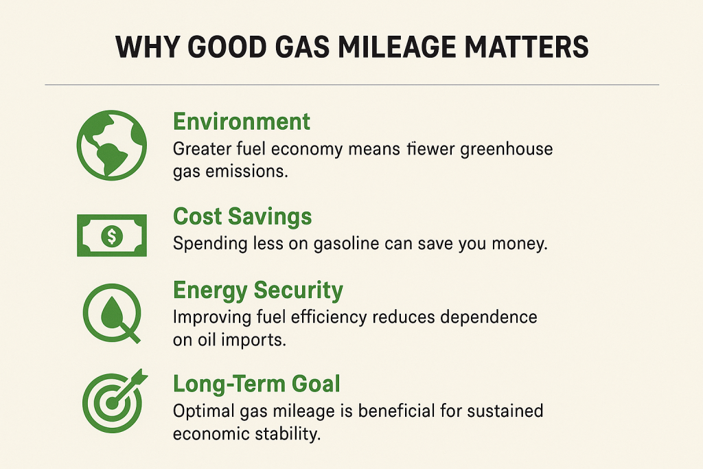 Why Good Gas Mileage Matters