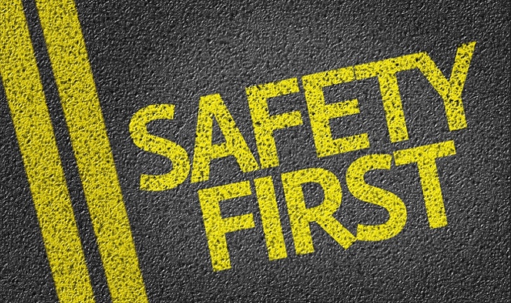 Safety first when jump starting a battery