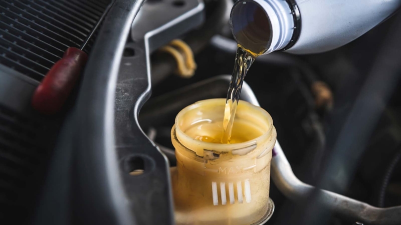 Brake fluid replacement