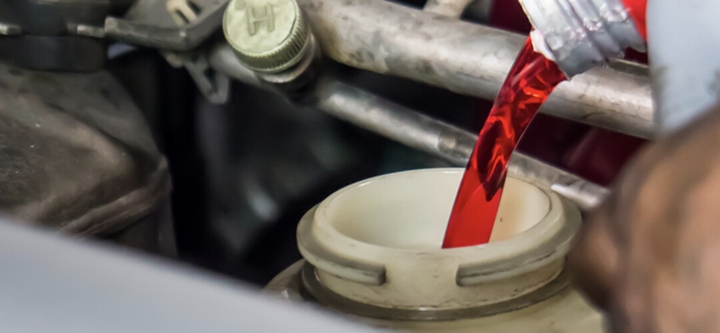 Replace transmission fluid