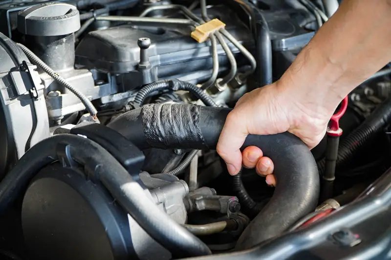 Professional coolant leak repair