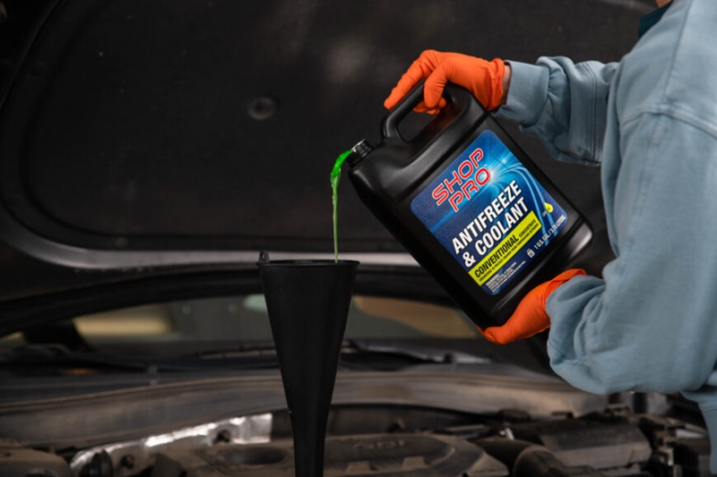 Coolant replacement service