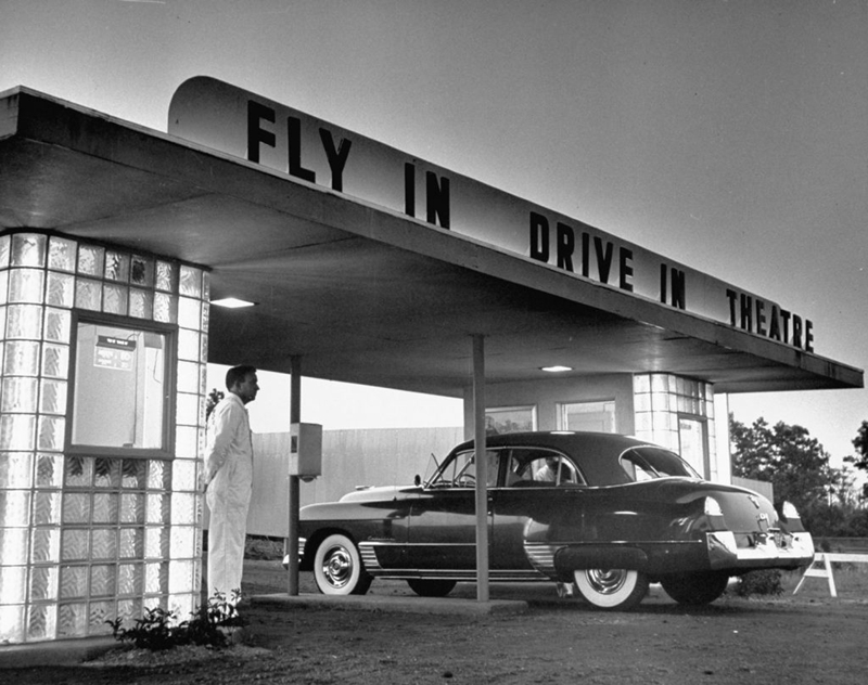 1950s drive in theater