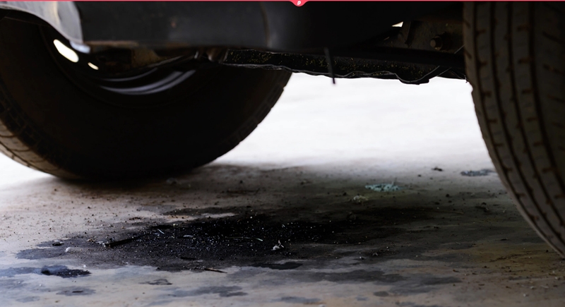engine oil leak