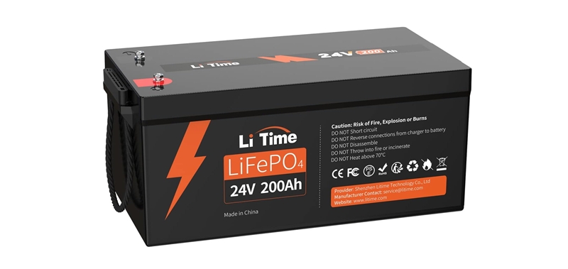 car battery type: lithium battery