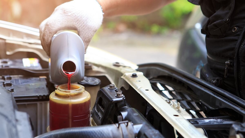 power steering oil change