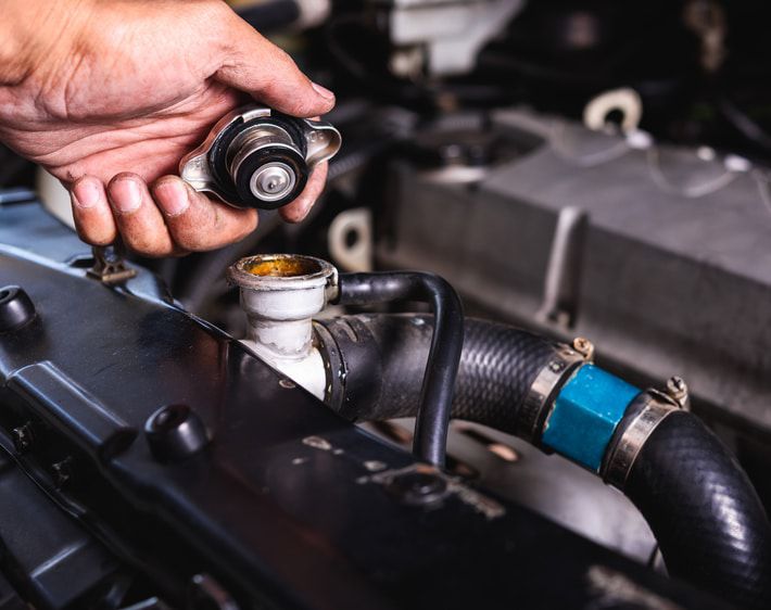 radiator cap leak