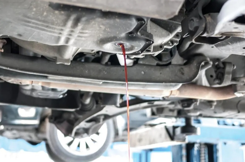 transmission fluid leak